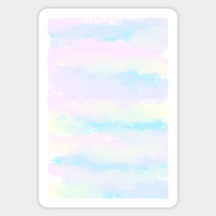 Chalk Pastel Skies Print, made by EndlessEmporium Sticker